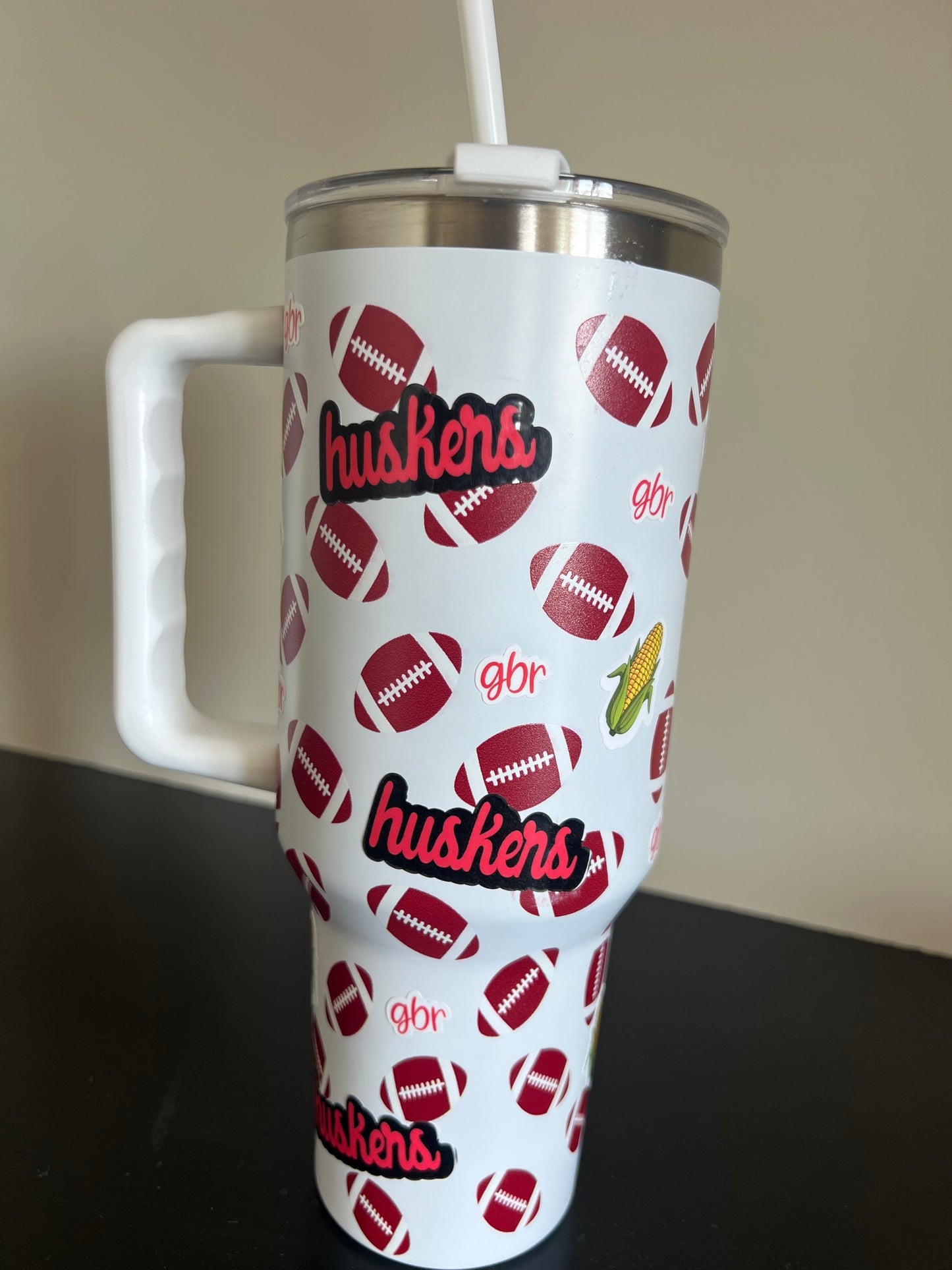 GBR Nebraska Football 40oz Tumbler