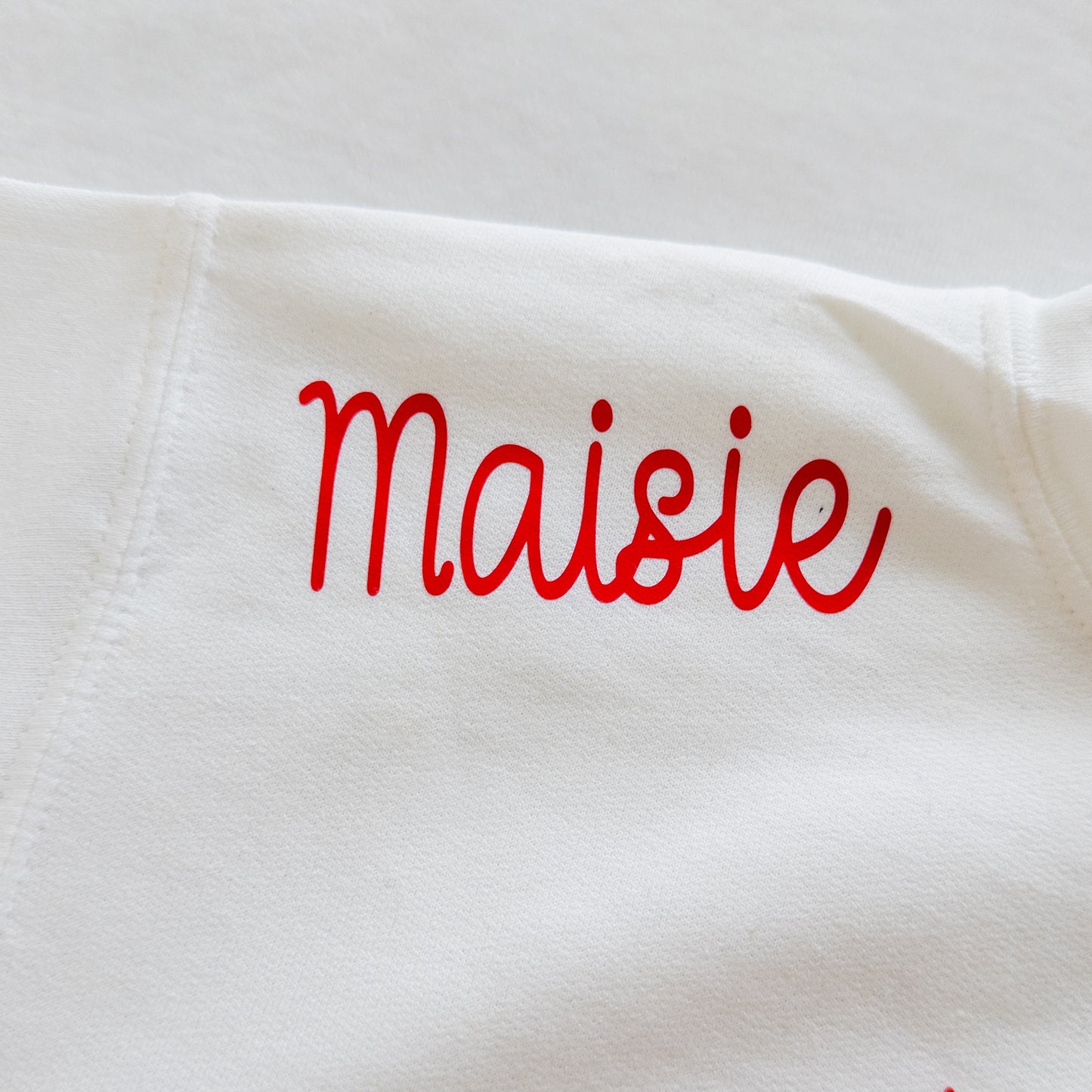 Personalized "To the Moon and Back" Valentine’s Crewneck