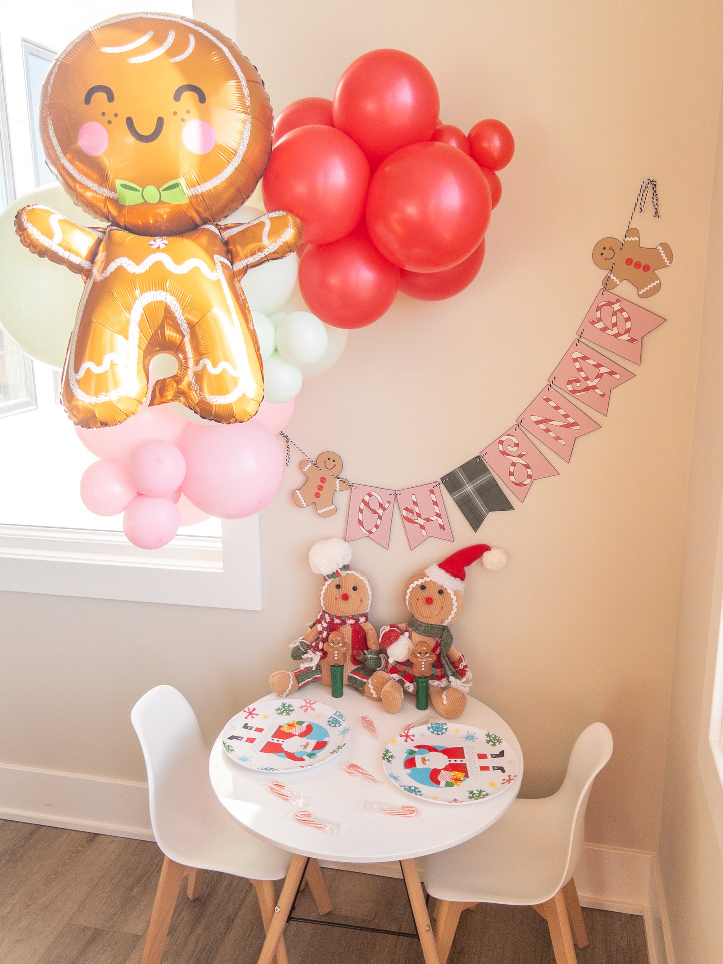 Oh Snap Gingerbread Holiday Party Decor Banner