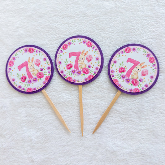 Customized Cupcake Toppers