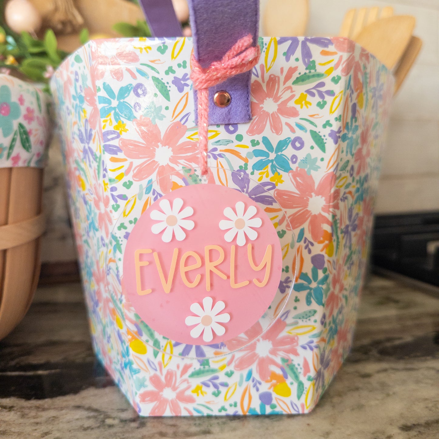 Personalized Easter Basket Tag