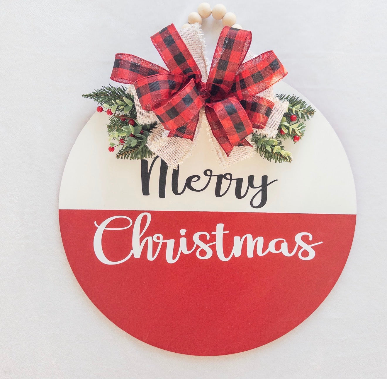 Custom Wood Door Hanger