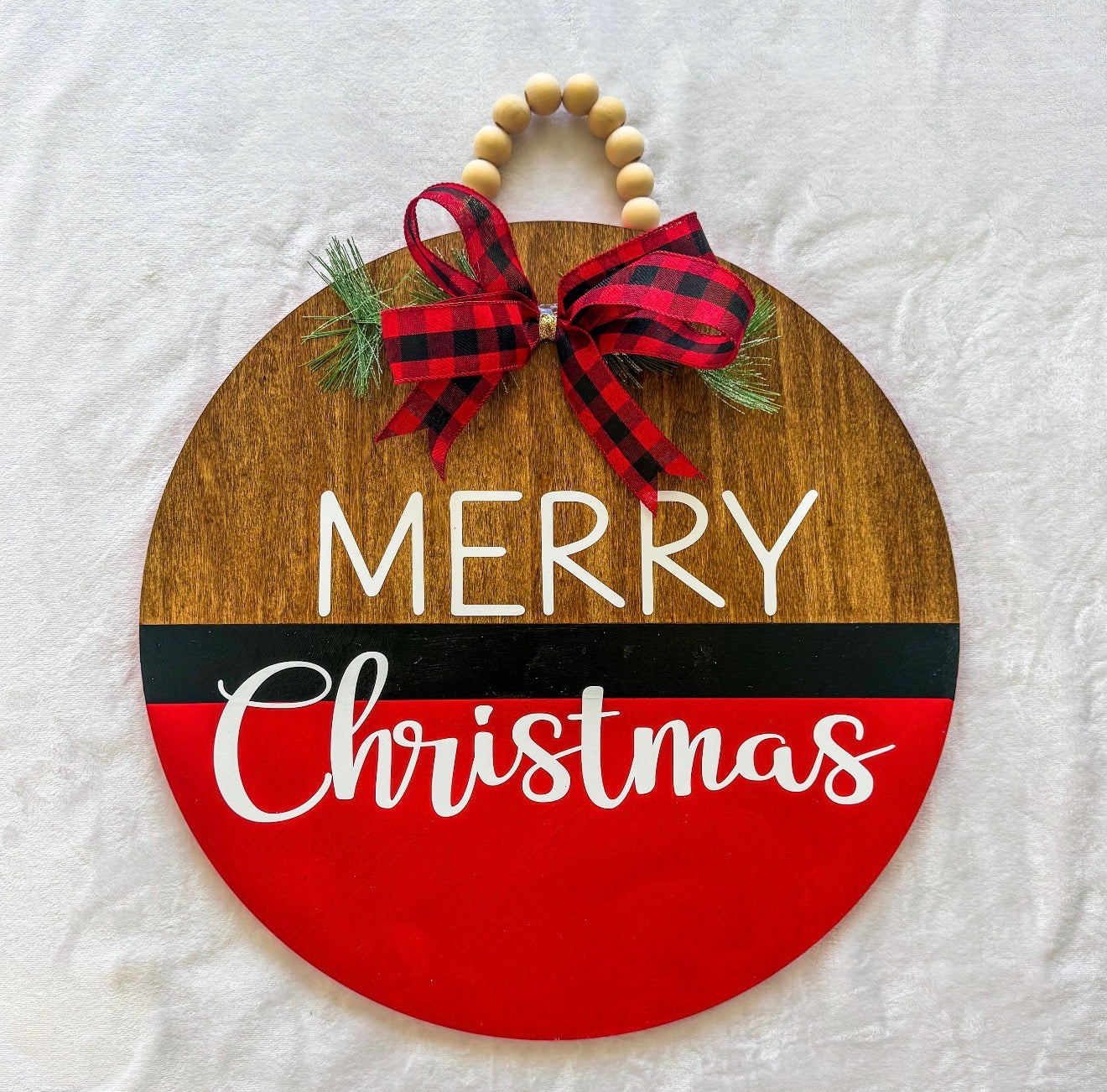 Custom Wood Door Hanger