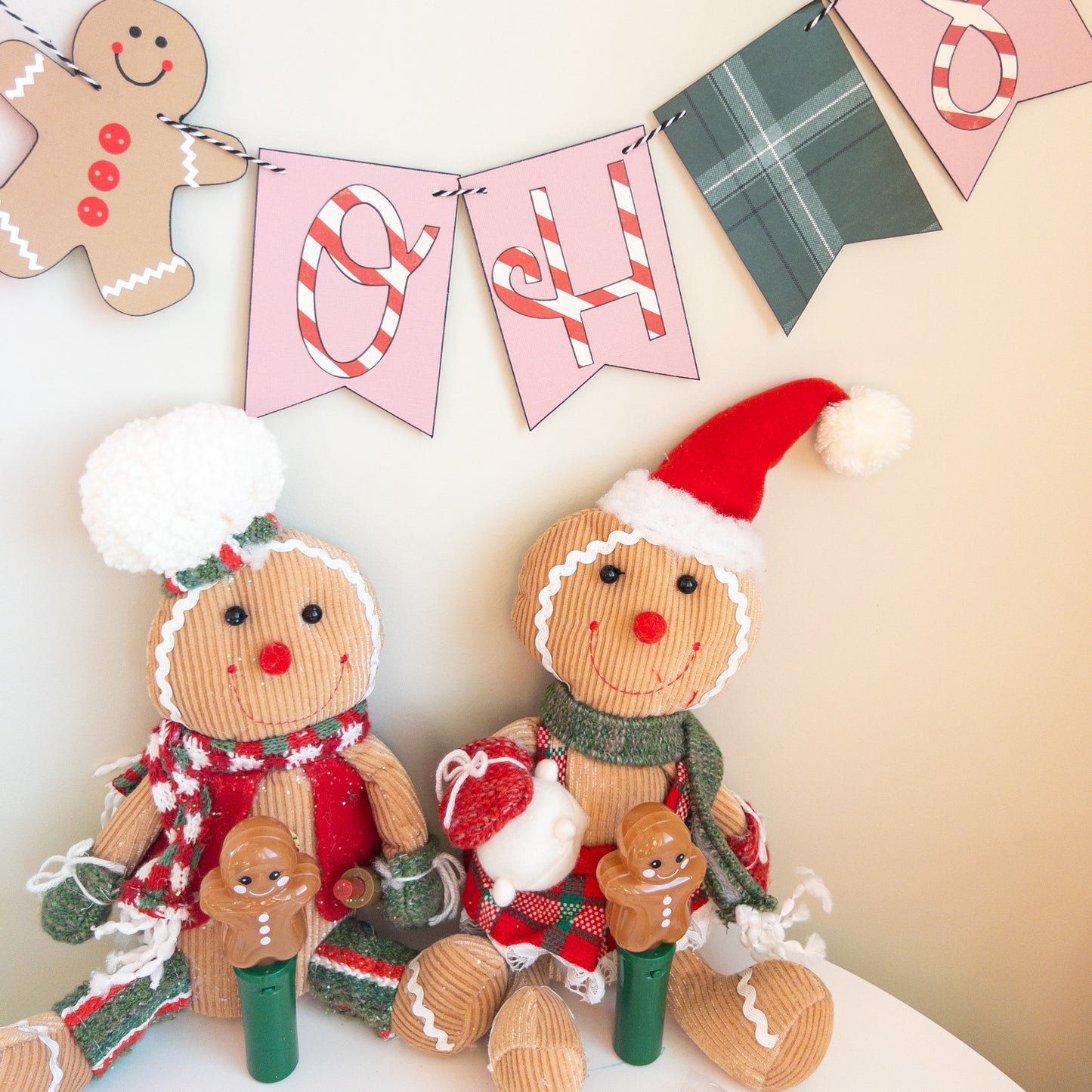 Oh Snap Gingerbread Holiday Party Decor Banner