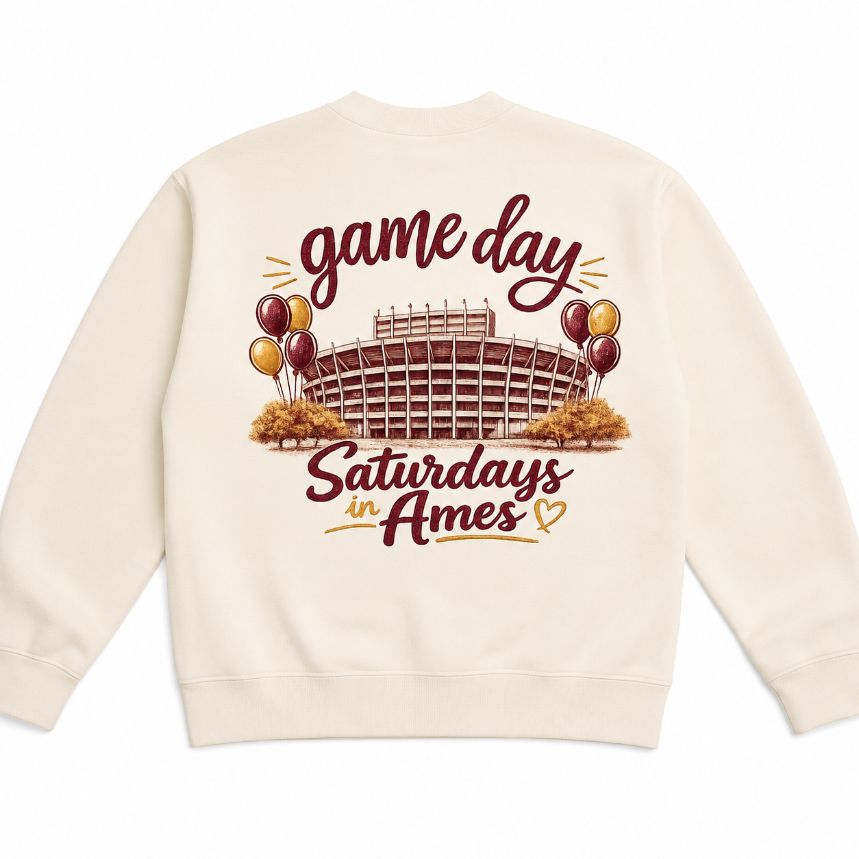 Mock Neck Game Day Sweatshirt