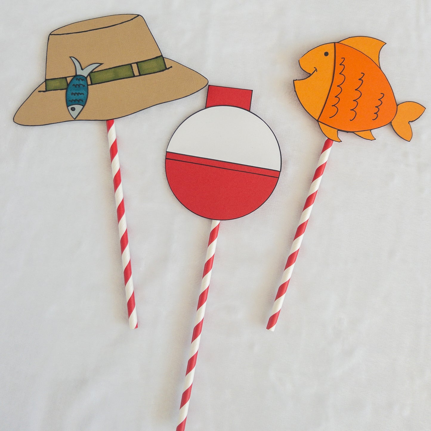 Fishing Themed Birthday Party Table Decor Centerpieces