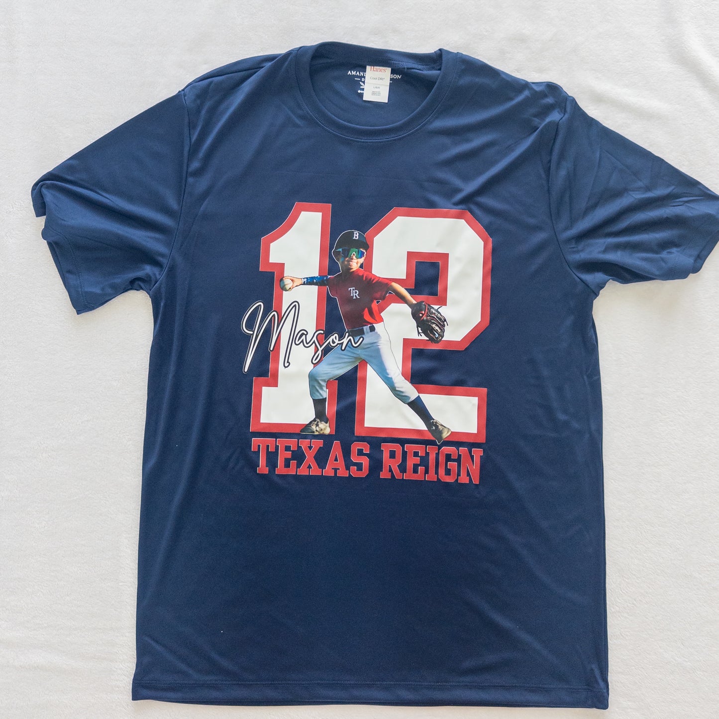 Custom Baseball Player Dri-Fit Shirt