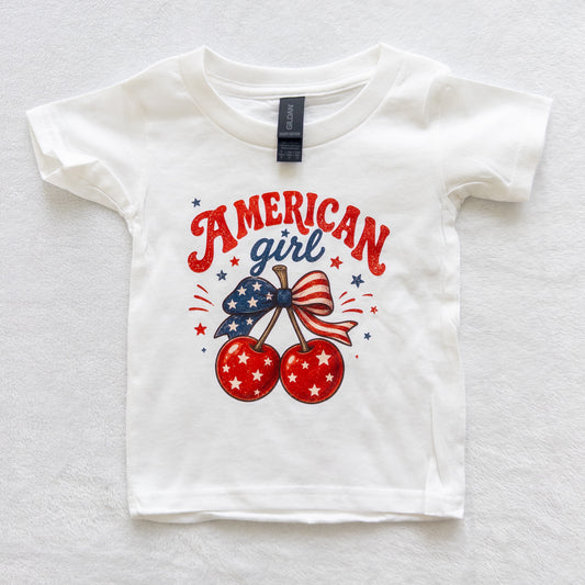 American Girl Patriotic Tee