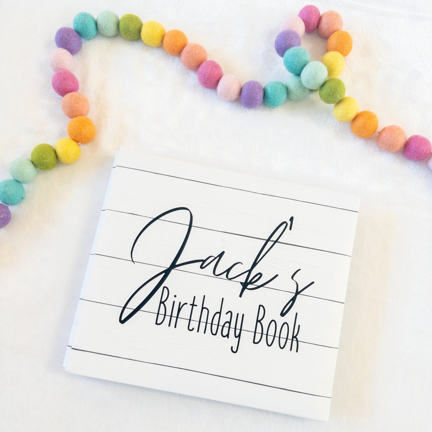 Birthday Interview Keepsake Memory Book