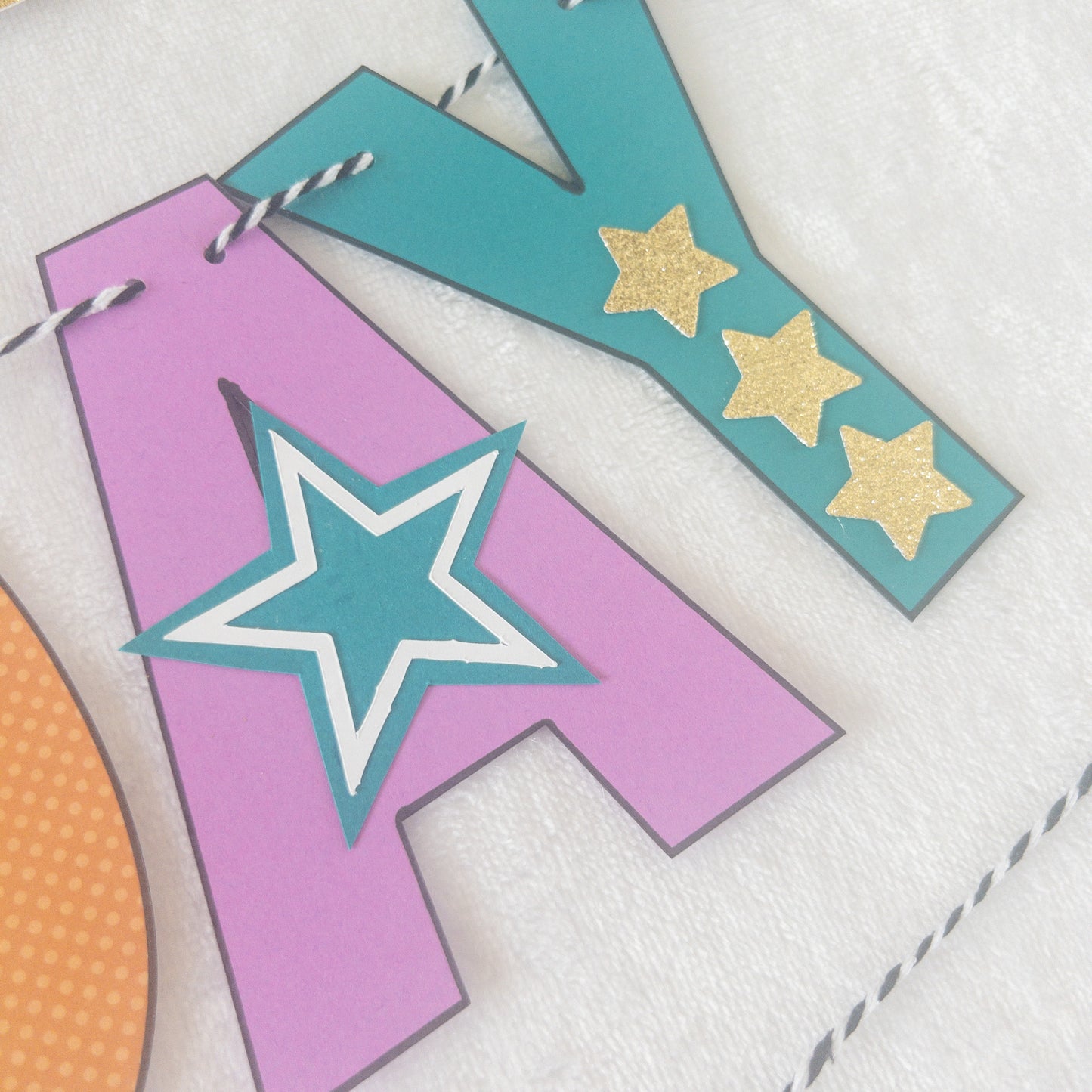 Dance Party Themed Birthday Banner