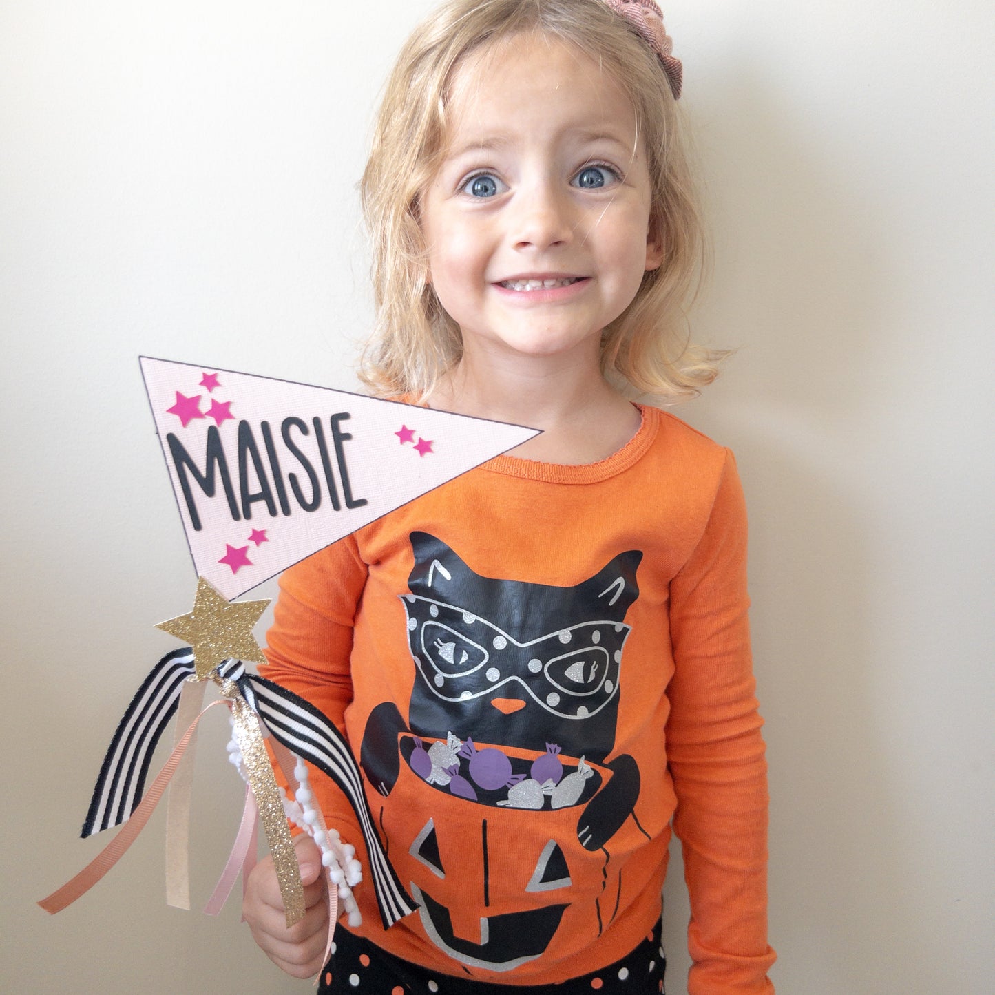 Halloween Boo Basket Filler, Pennant Party Flag, Photo Prop, Cake Topper