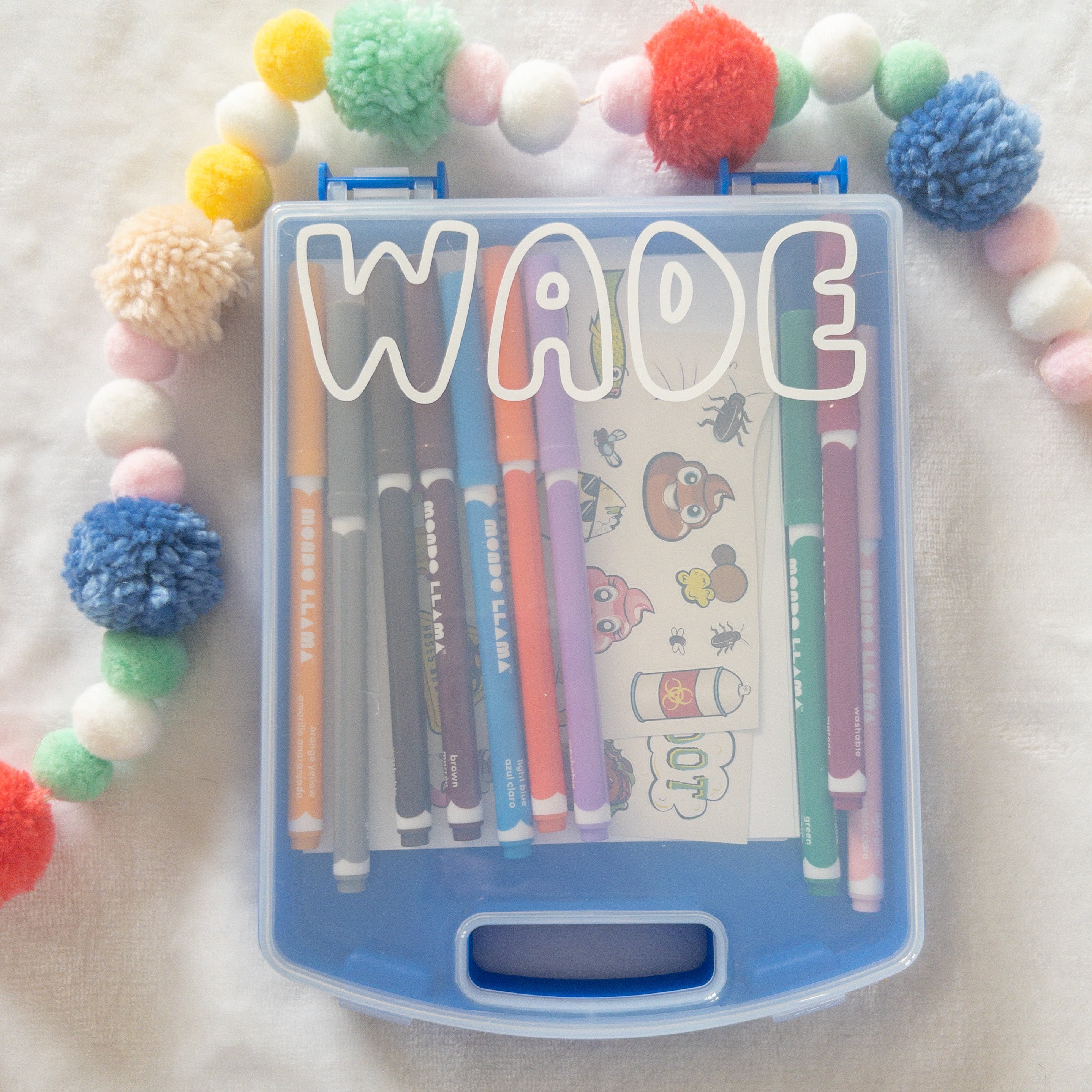 Sticker Box Kid Activity Kit For Restaurants and Travel – Amanda ...