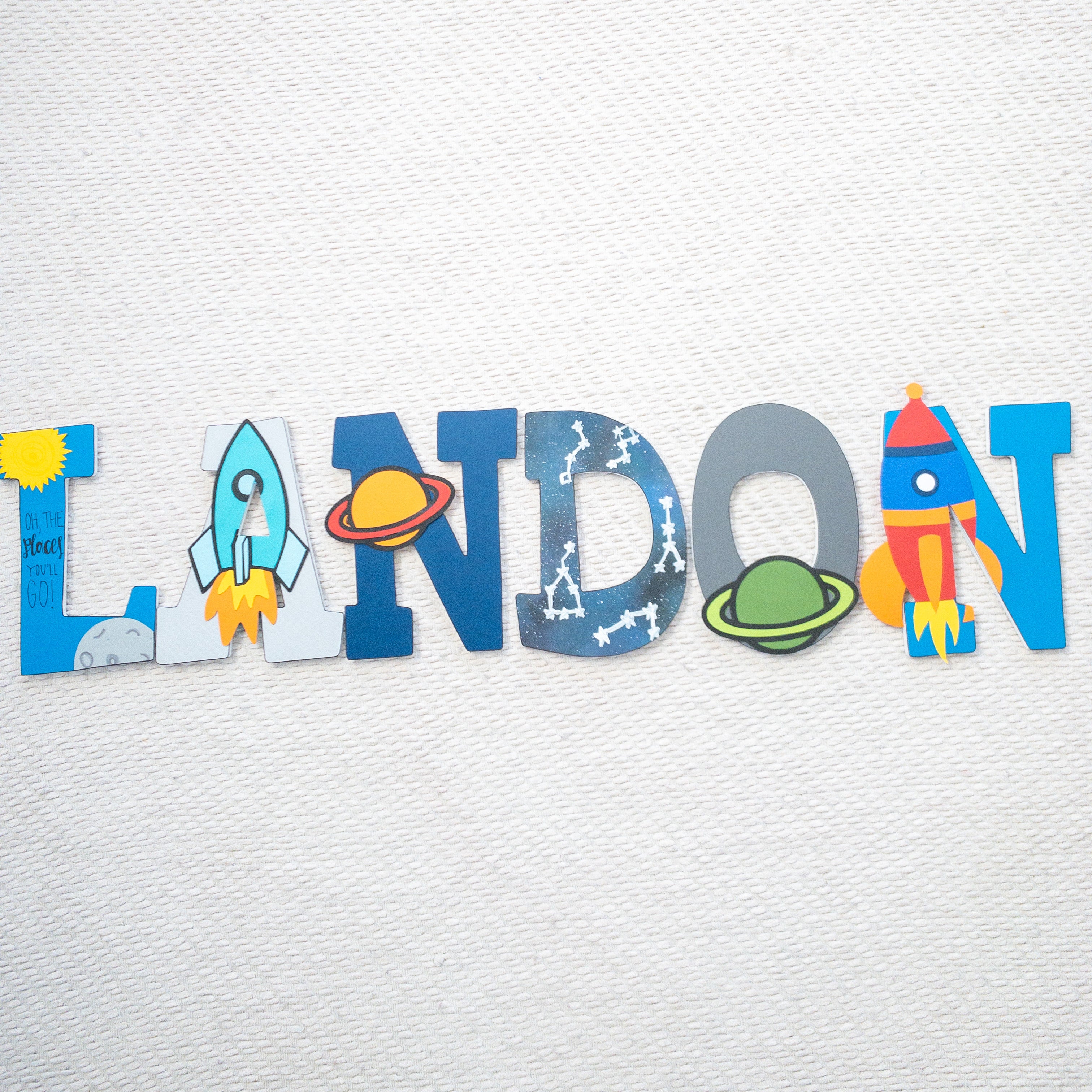 Custom Wood Letters – Amanda Robinson LLS