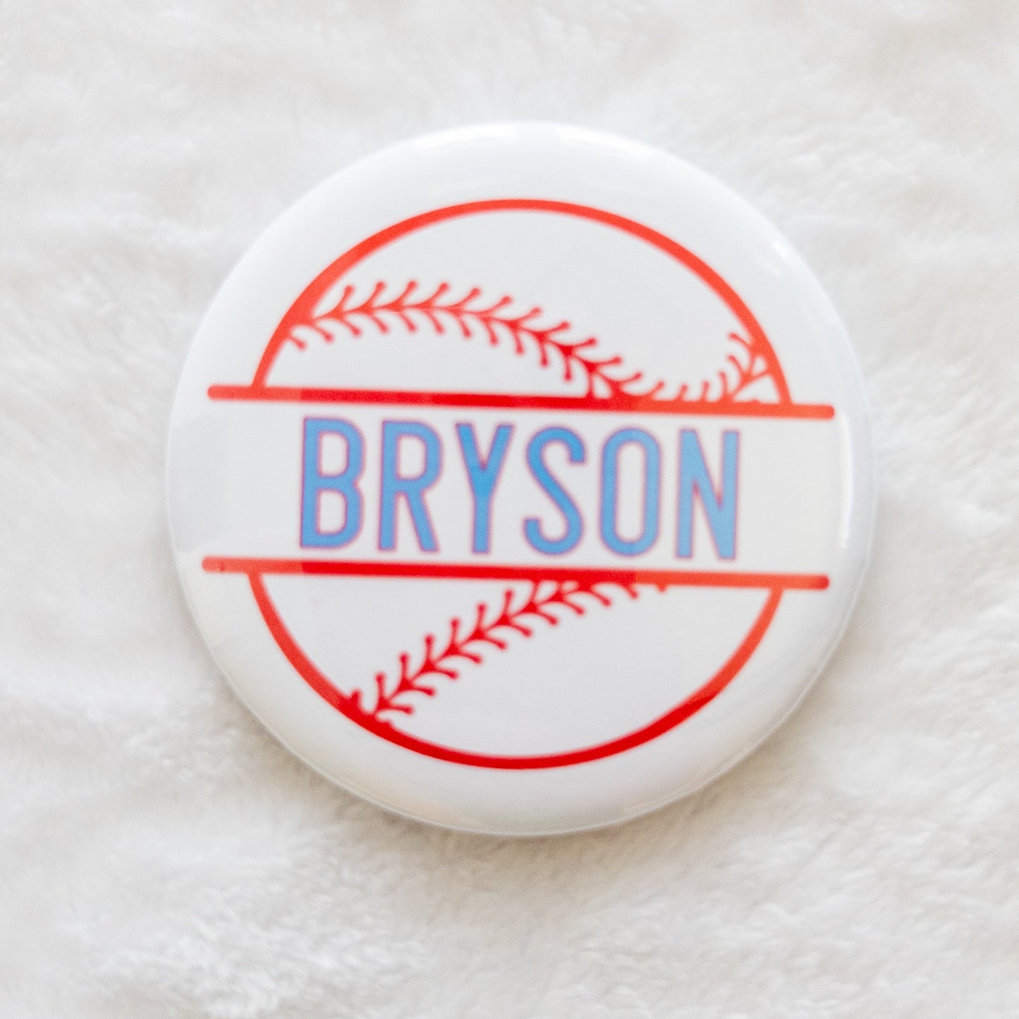 Custom 3" Personalized Statement Pin – Backpack, Jacket, Purse Accessory