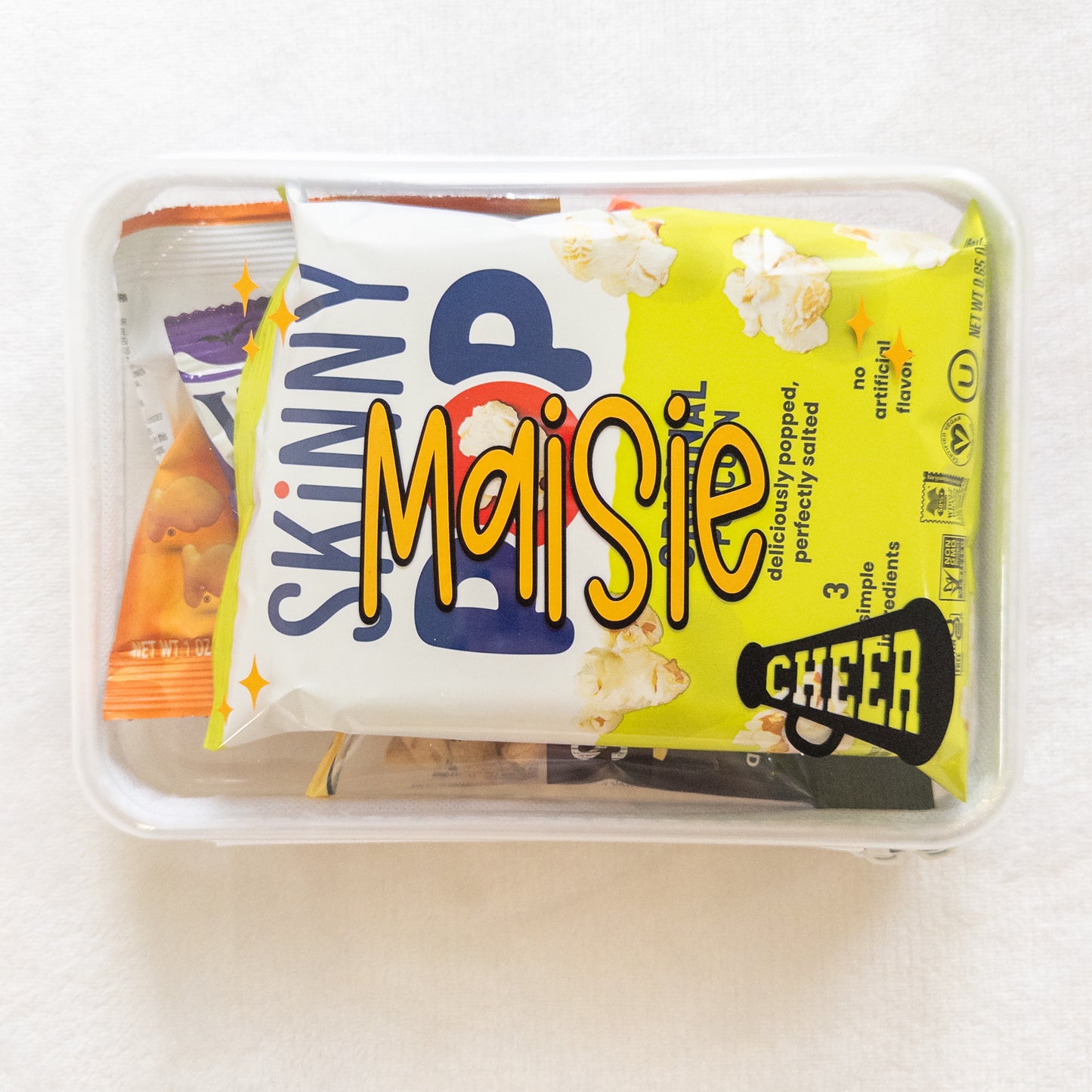 Personalized Snack & Accessory Organizer Container