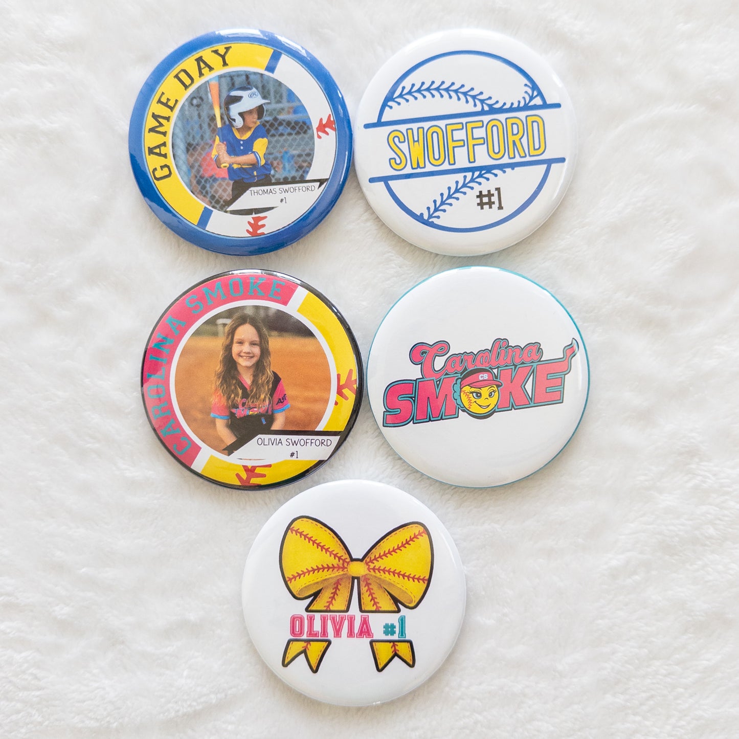 Custom 3" Personalized Statement Pin – Backpack, Jacket, Purse Accessory