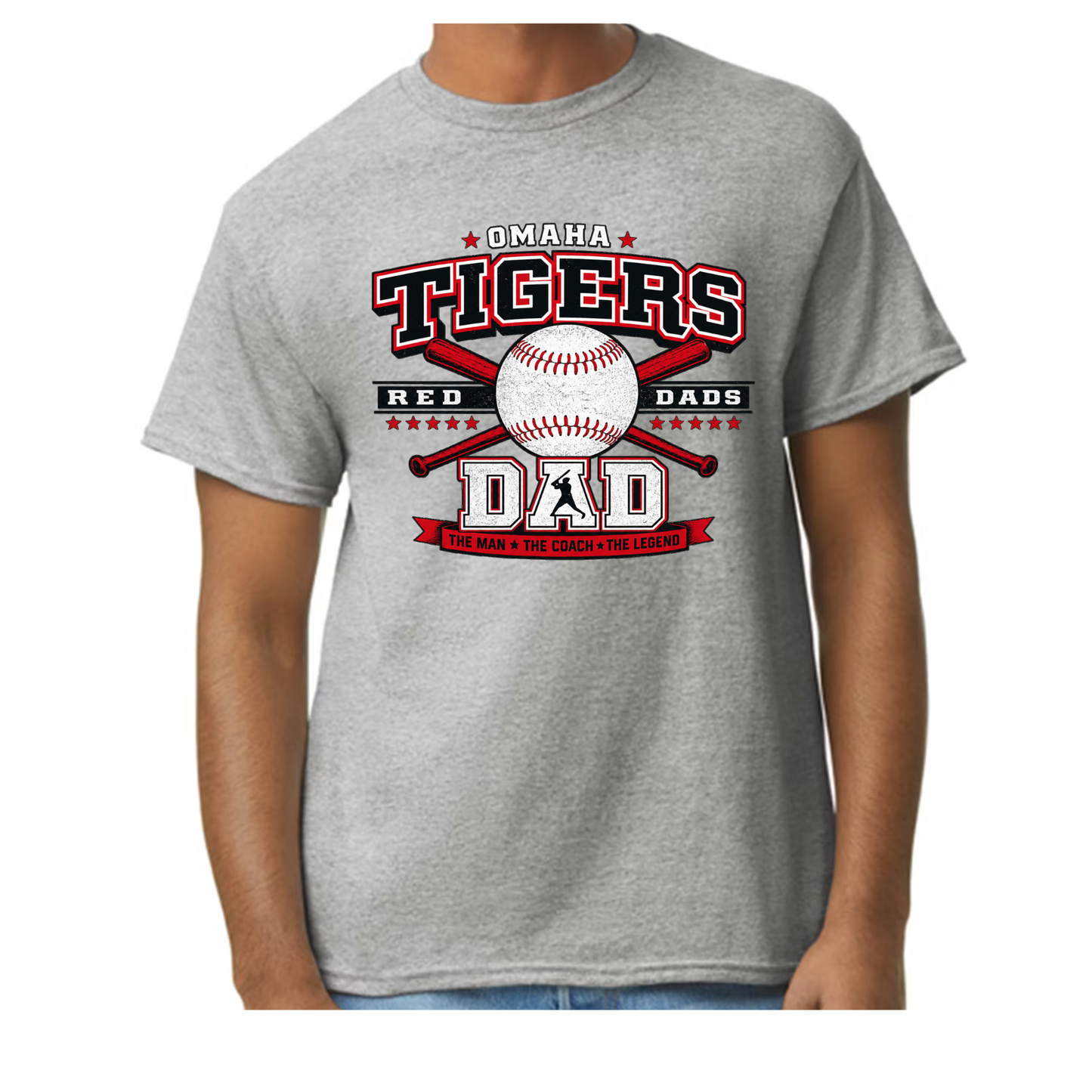 Baseball Dad Custom Team Shirt
