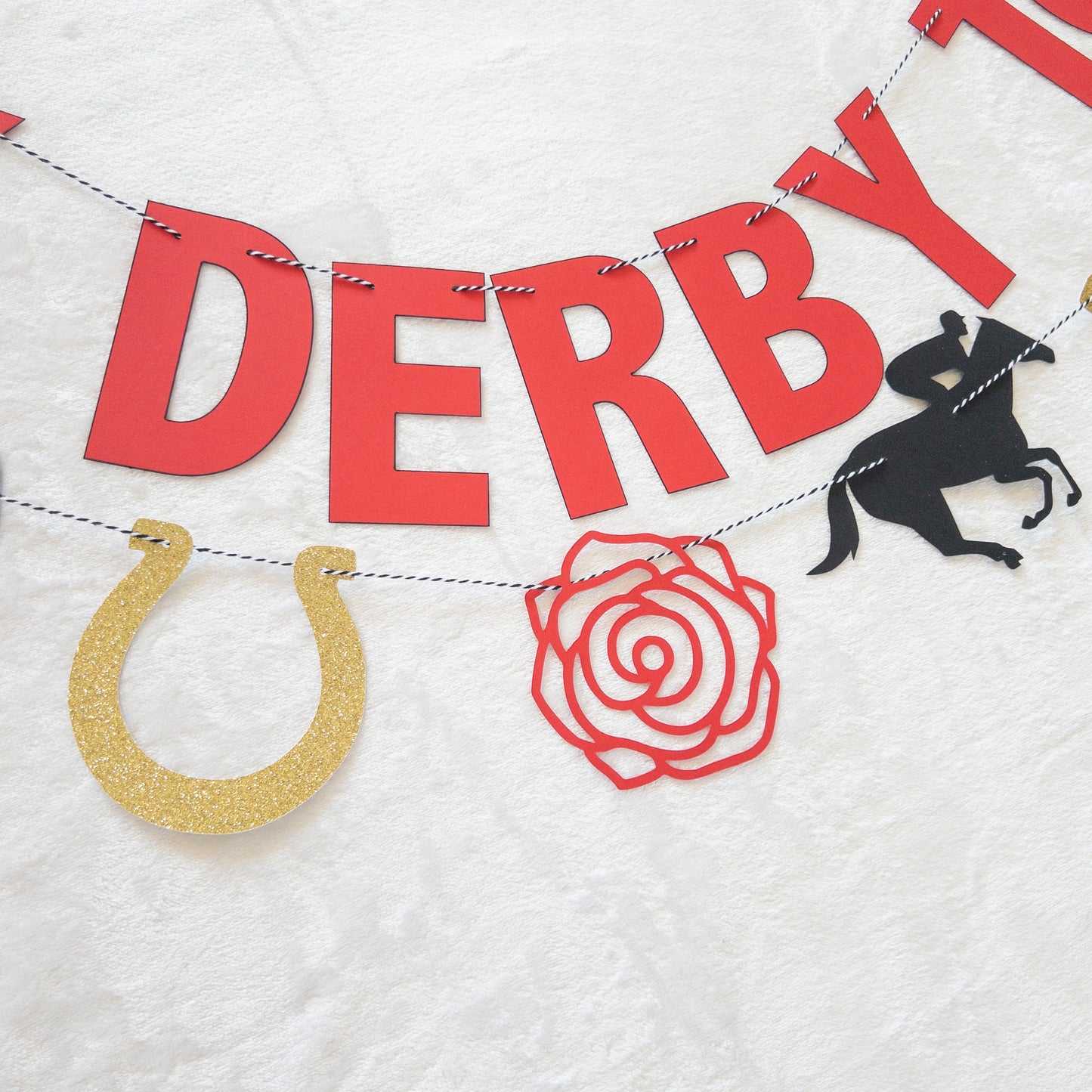 Talk Derby to Me Kentucky Derby Banner