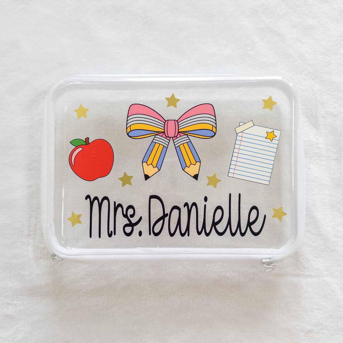 Personalized Teacher Organization Container