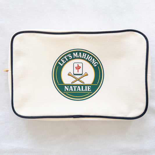 Custom Personalized Mahjong Tile Bag