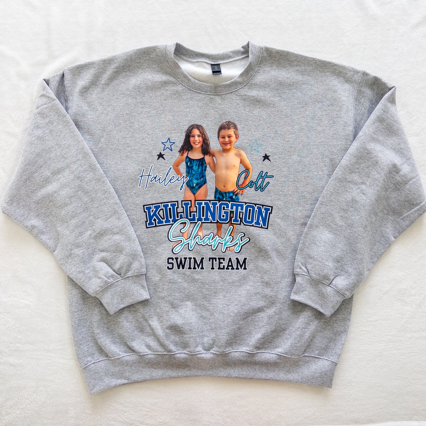 Custom Swim Team Sweatshirt