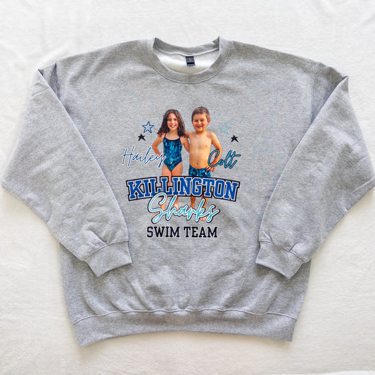 Custom Swim Team Sweatshirt
