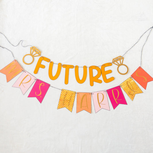 Future Mrs Wedding Shower Banner