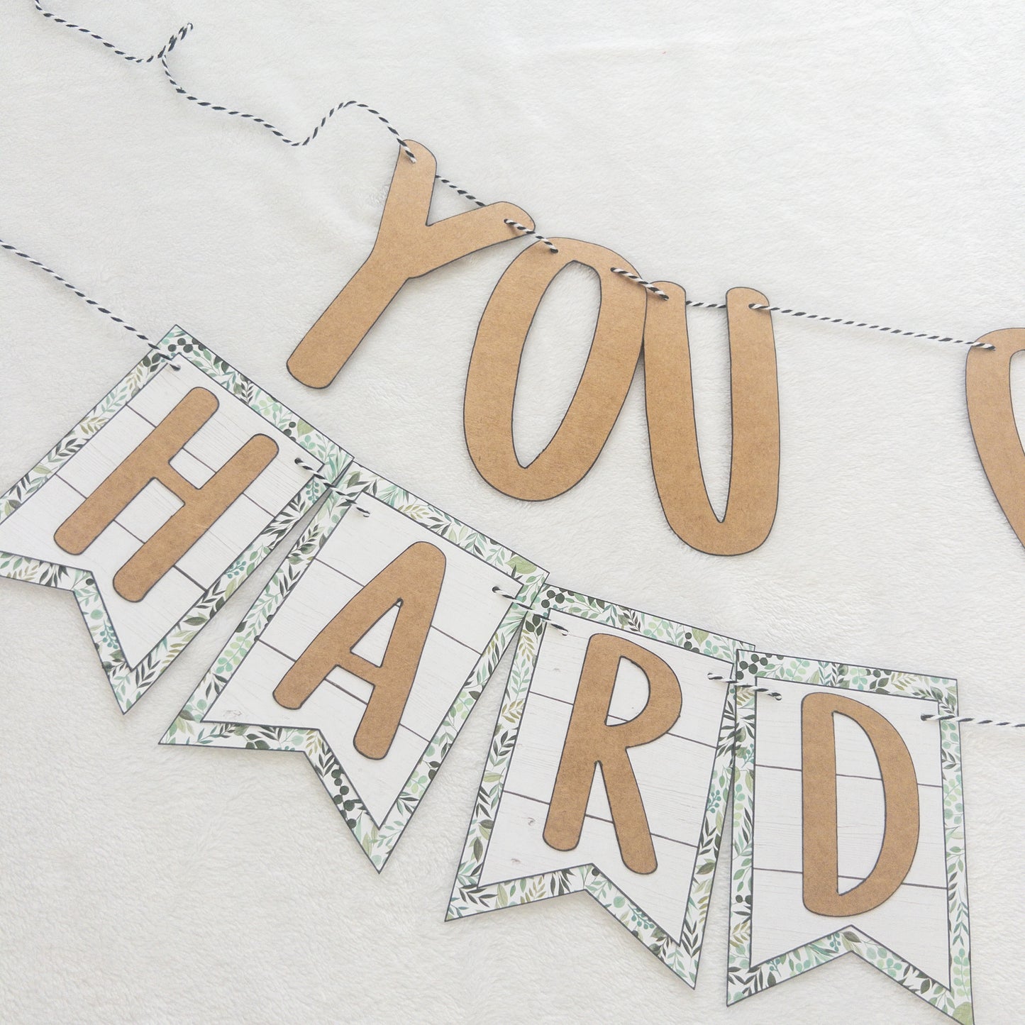 You Can Do Hard Things Motivational Banner