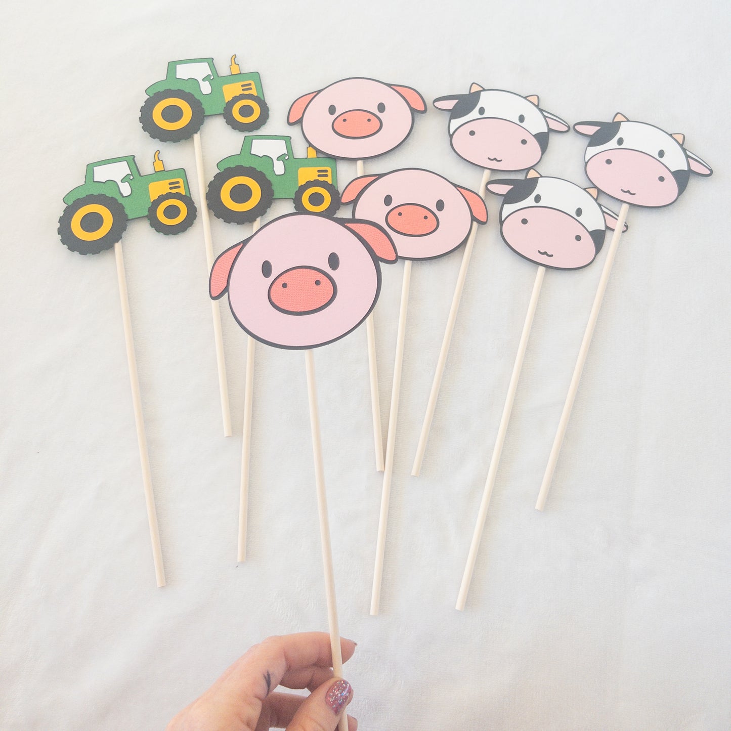 Farm Birthday Party Table Decor Centerpieces