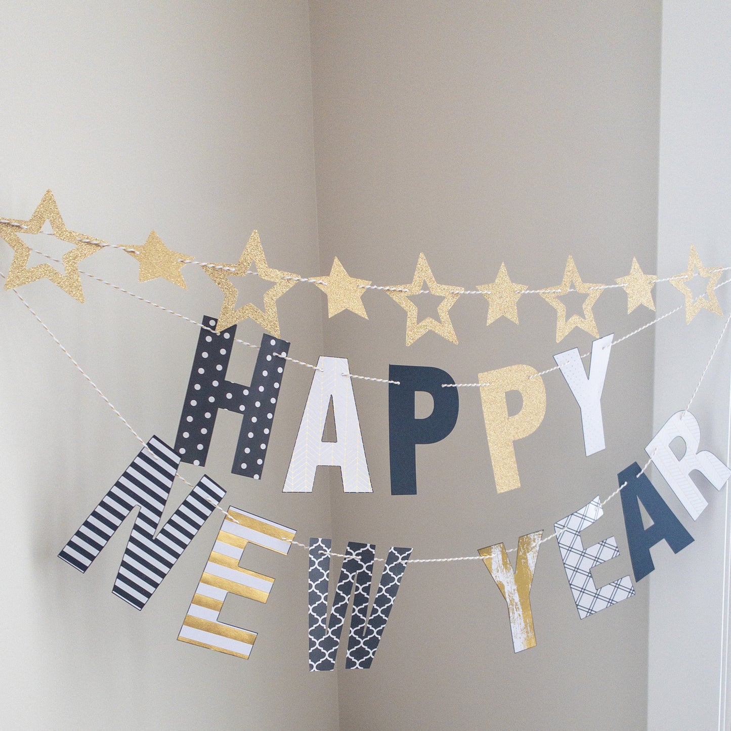 Happy New Years Eve Holiday Party Decor Banner