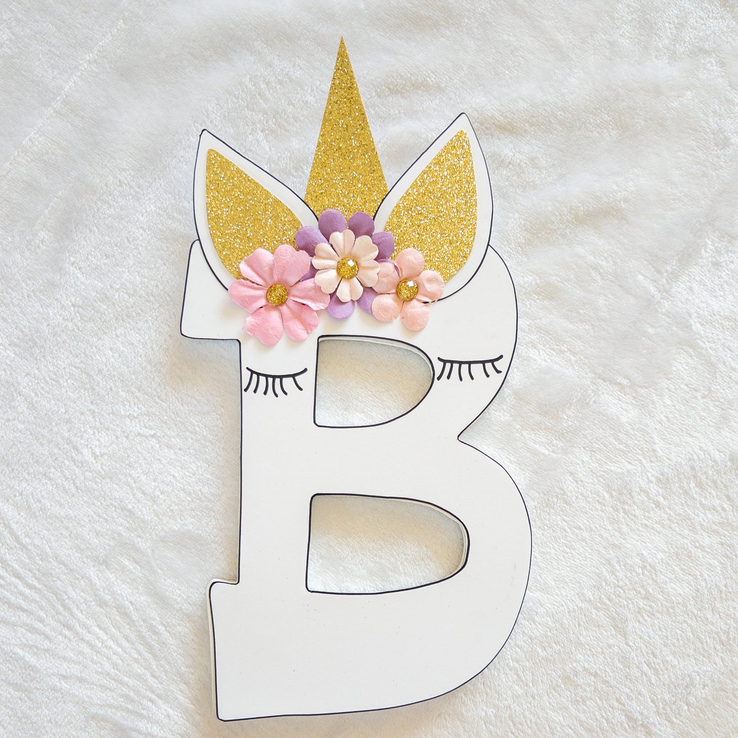 Unicorn Princess Custom Name Banner