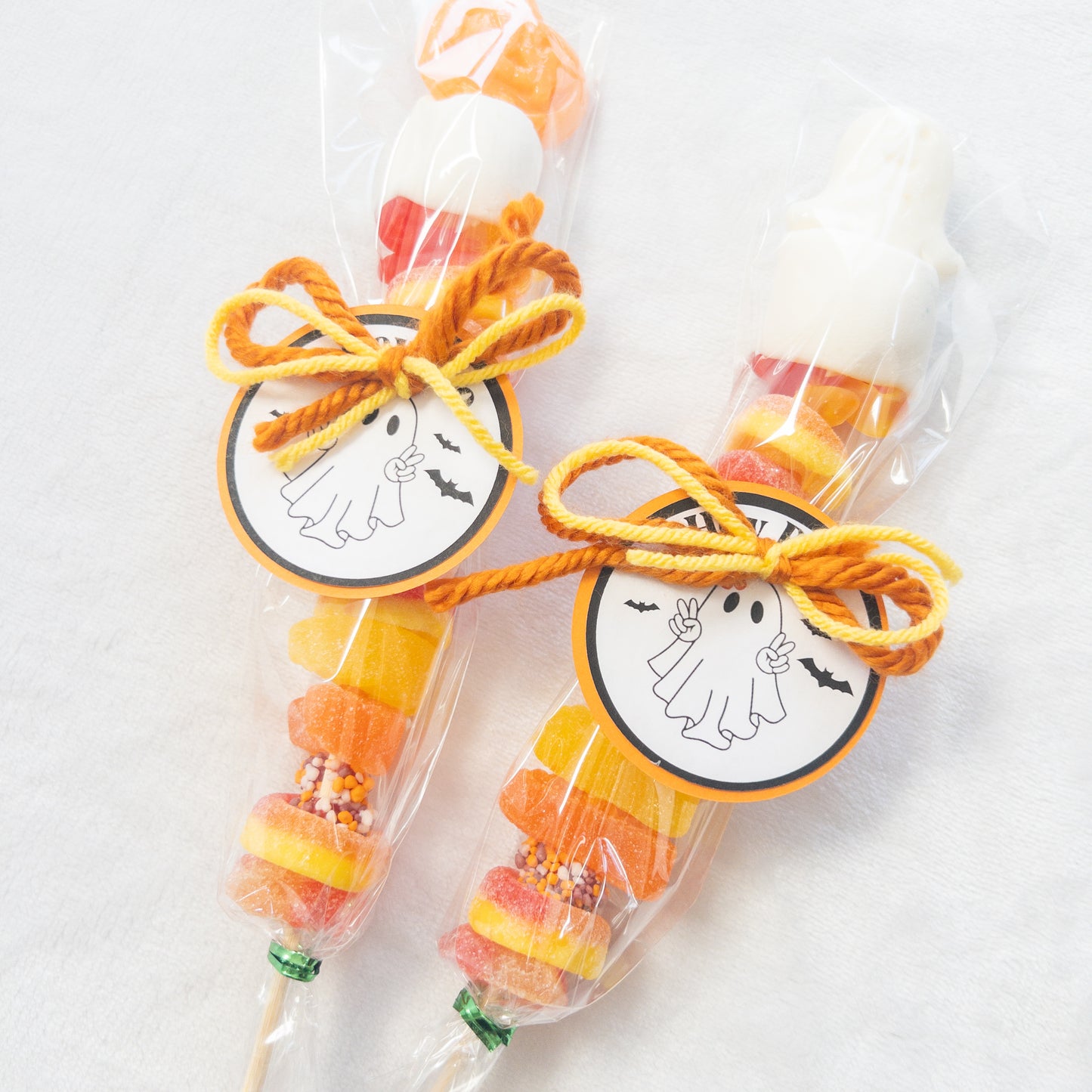 Candy Kabobs for kids birthday, baby shower, holidays, graduation