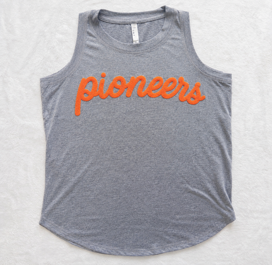 Custom Puff Vinyl Relaxed Tank Top