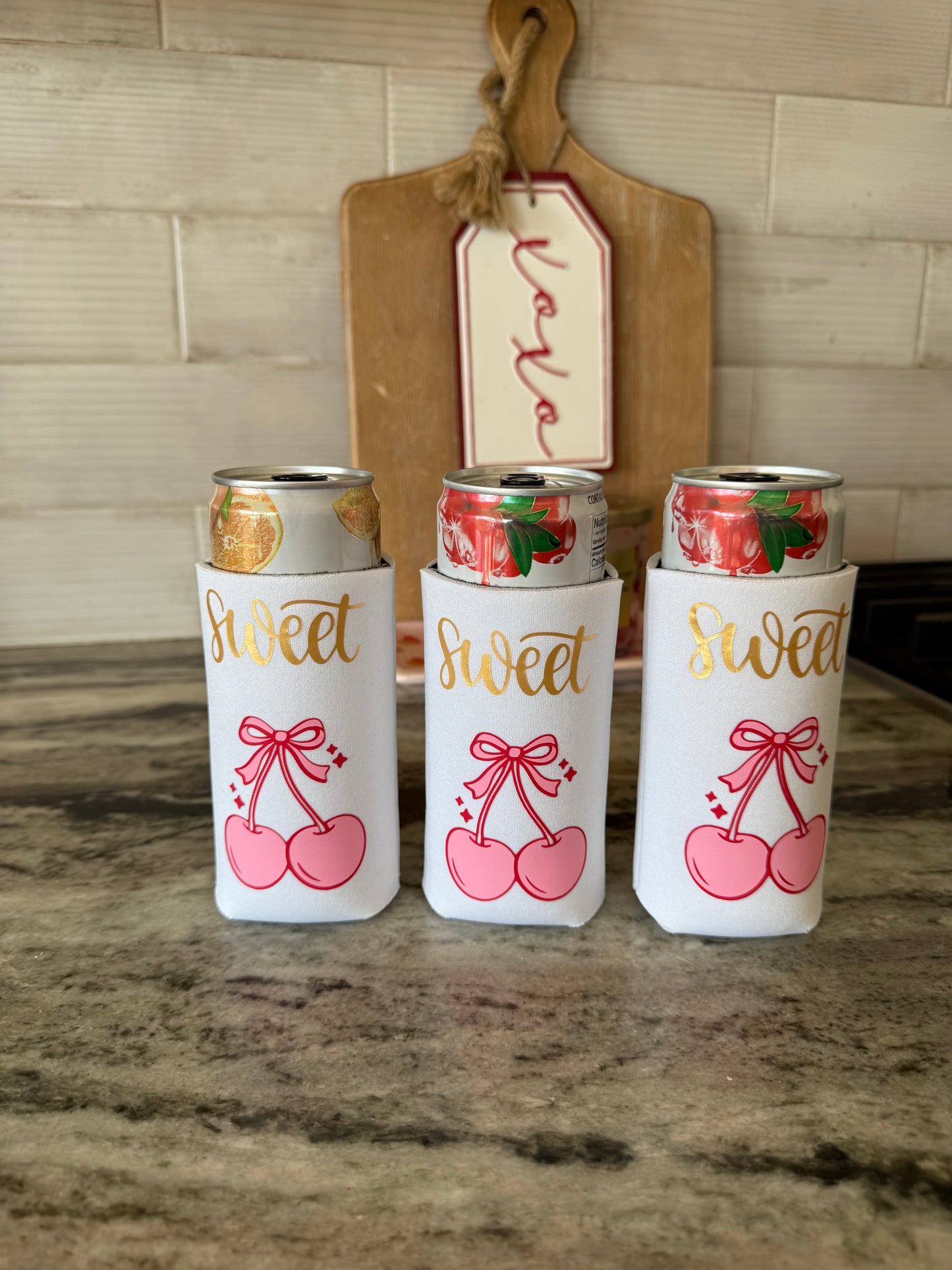 Sweet Cherry Koozie