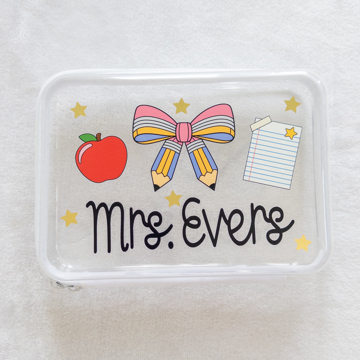 Personalized Teacher Organization Container