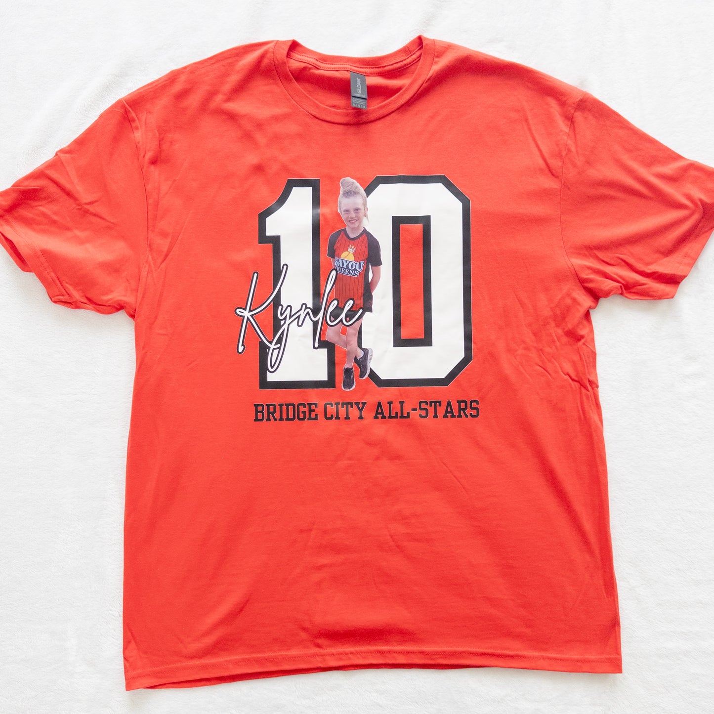 Custom Photo Baseball Team Shirt