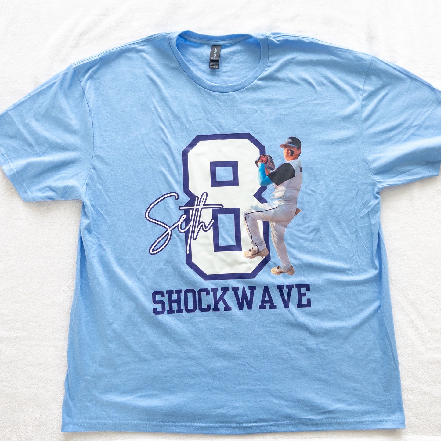 Custom Photo Baseball Team Shirt