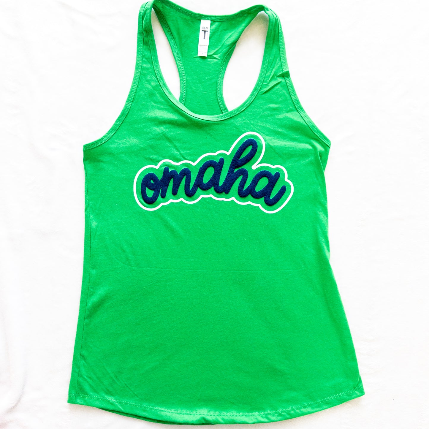 Custom Puff Vinyl Tank Top
