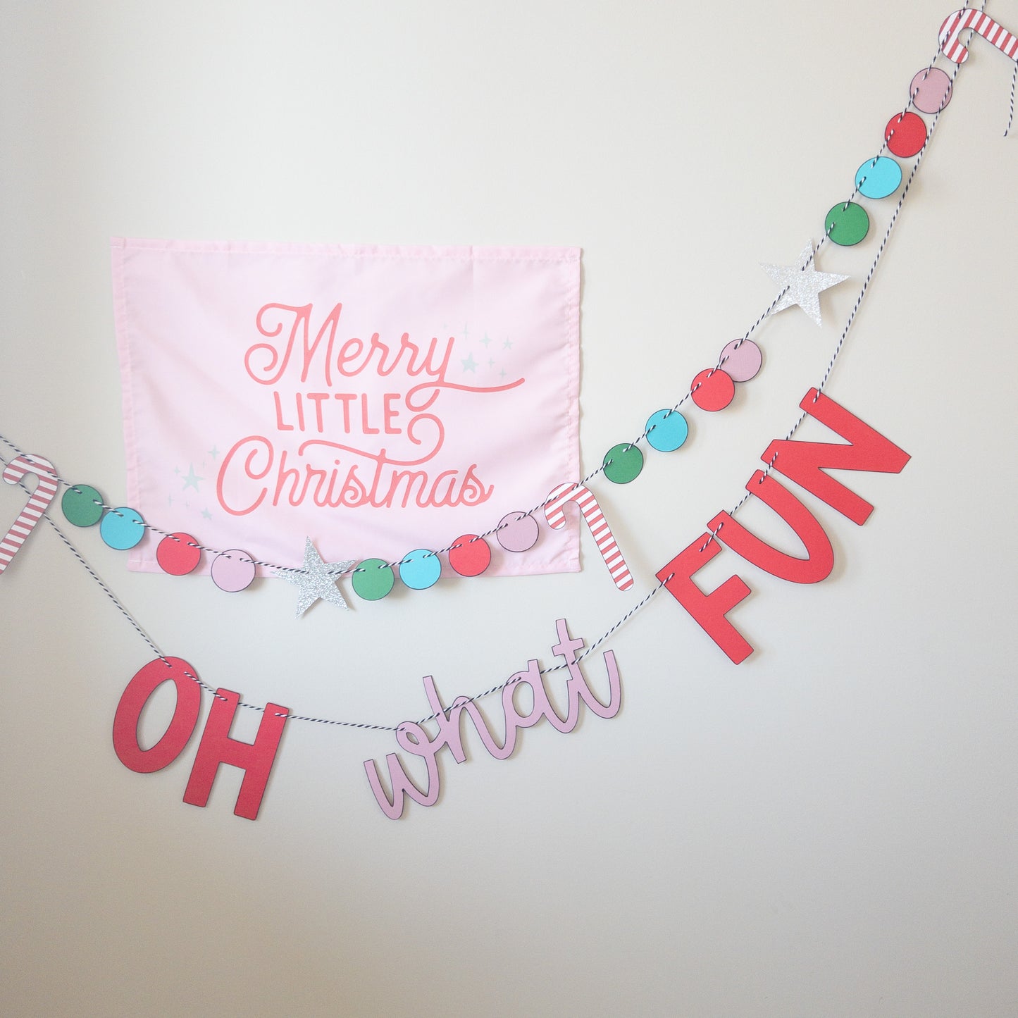 Oh What Fun Holiday Party Decor Banner