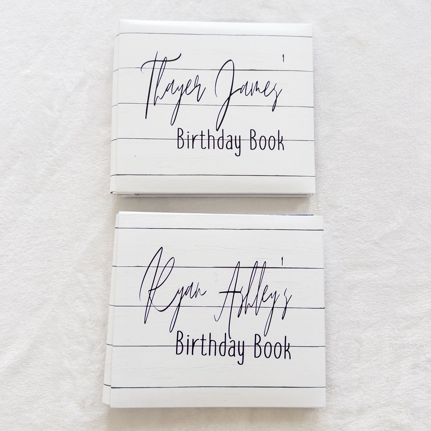 Birthday Interview Keepsake Memory Book