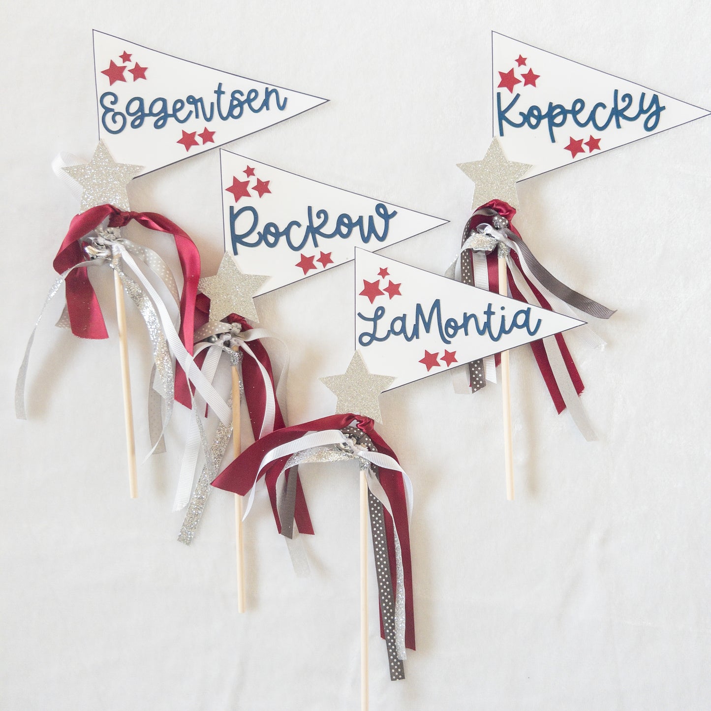 Christmas Holiday Pennant Party Flags