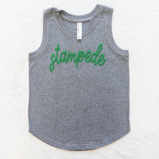 Youth Custom Puff Vinyl Relaxed Tank Top