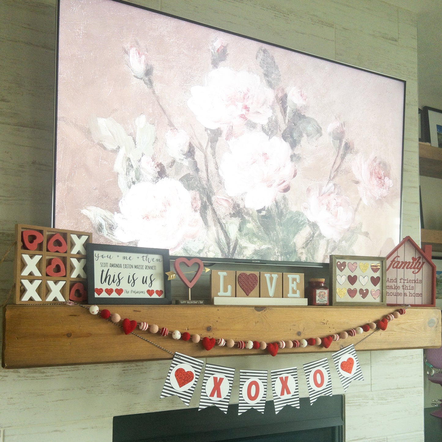 Valentines Day XOXO Party Home Event Banner