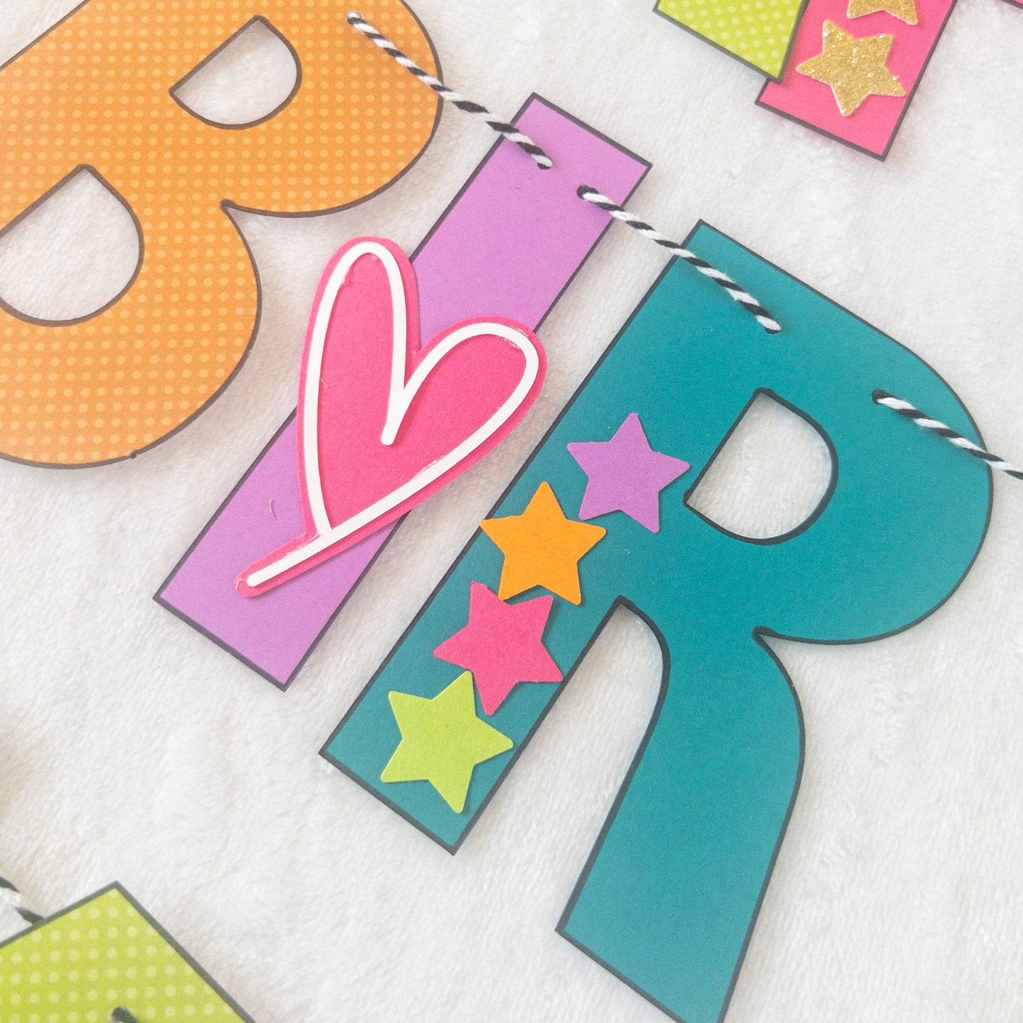 Dance Party Themed Birthday Banner