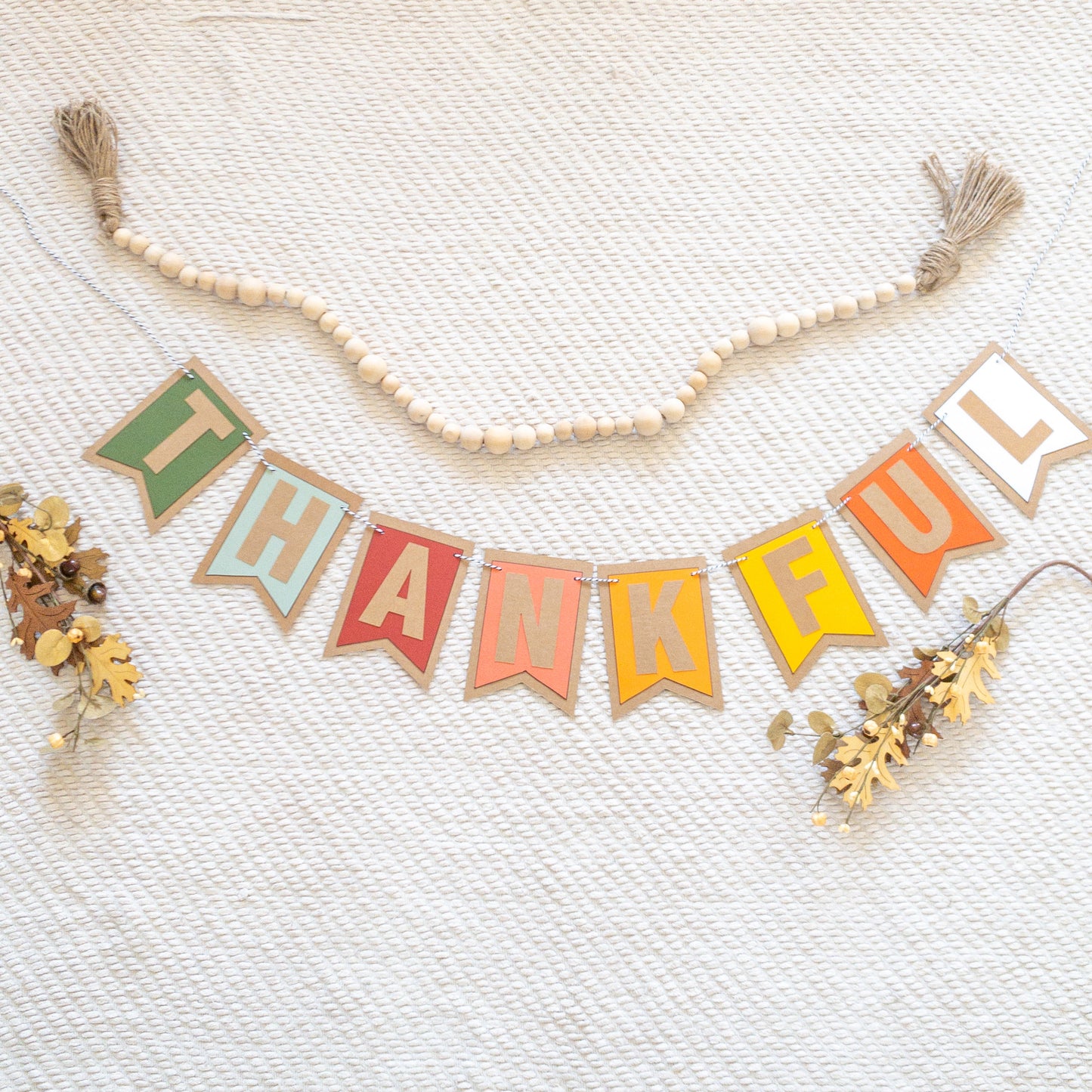 Thanksgiving Fall Banner Home Decor