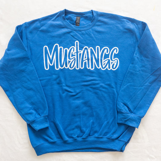 Millard North Mustangs Personalized Team Sweatshirt