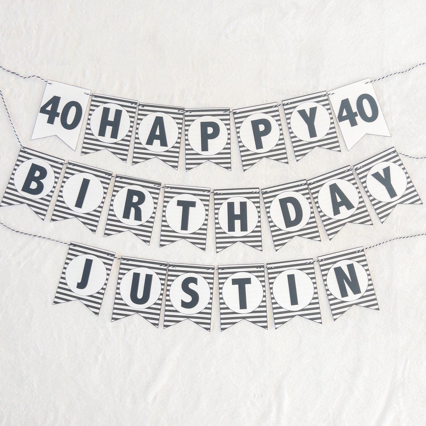 Custom Happy Birthday Banner