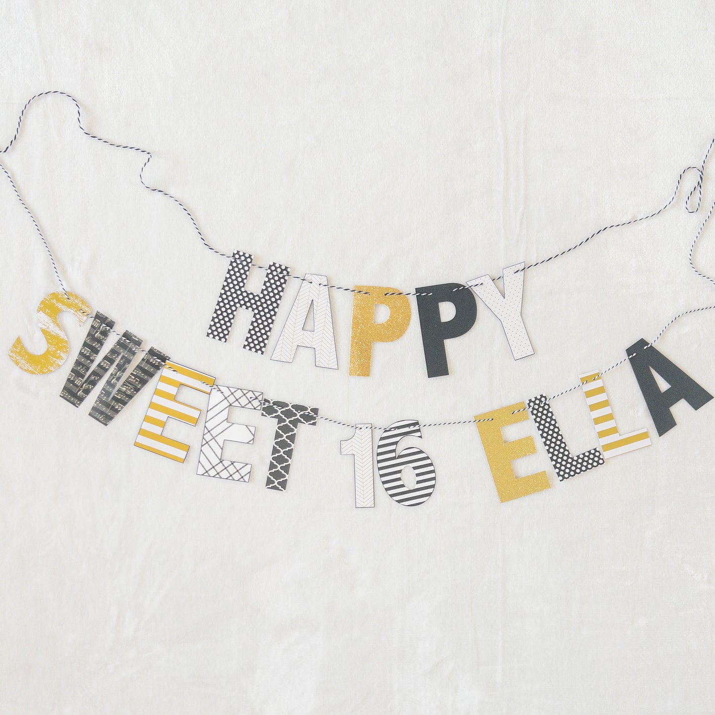 Custom Happy Birthday Banner