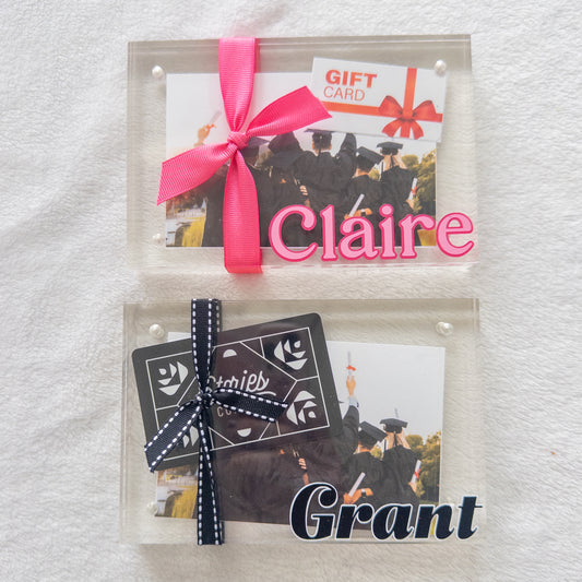 Personalized Acrylic Magnetic Frame (4x6)