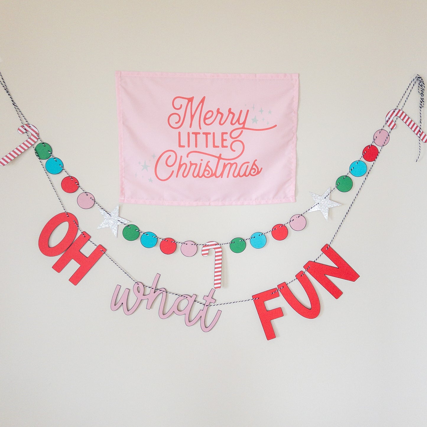 Oh What Fun Holiday Party Decor Banner